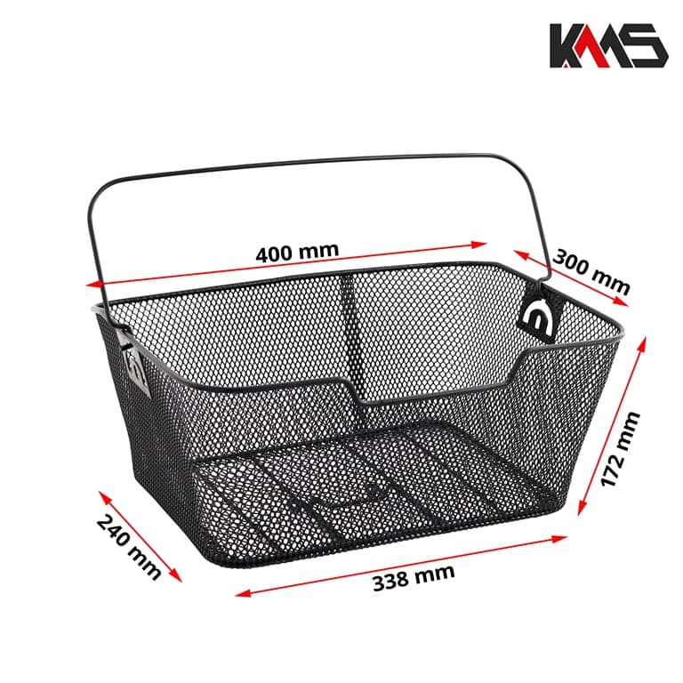 KORPA MTB ZADNA MOBILNA CRNA SO RACKA KMS+ 2