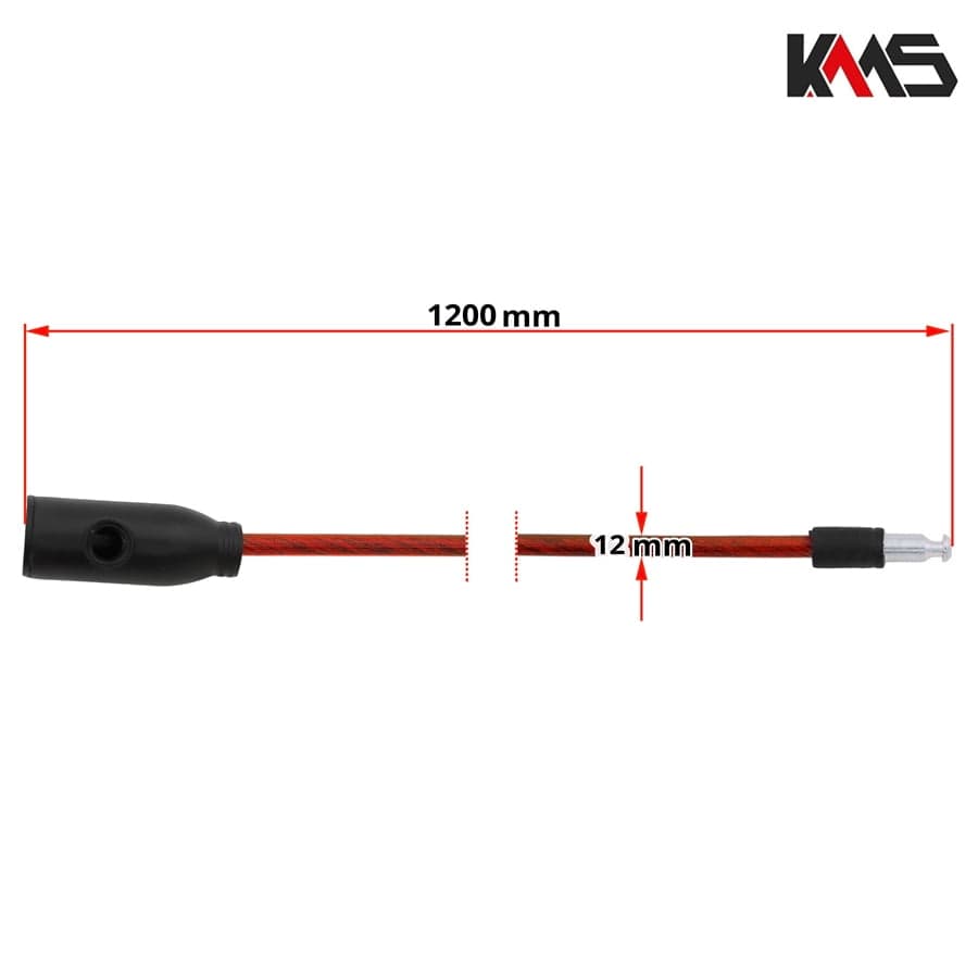 KATANEC KLUC KINUU CRVEN 12X1200mm KMS+ 2