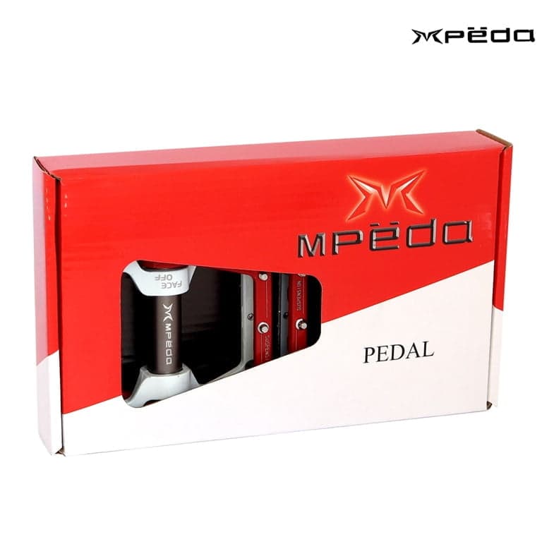 PEDALI MTB ALUMINSKI MPEDA CRVENO BELI * 4