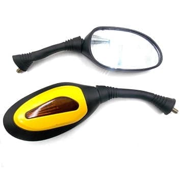 RETROVIZORI M8 ZOLTO CRNI KMS*