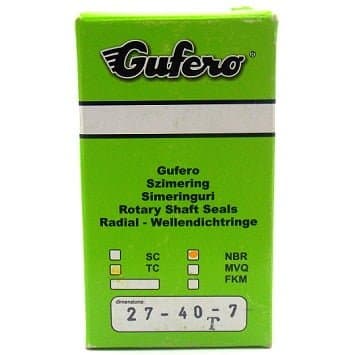 SEMERING 27X40X7 GUFERO+ 3