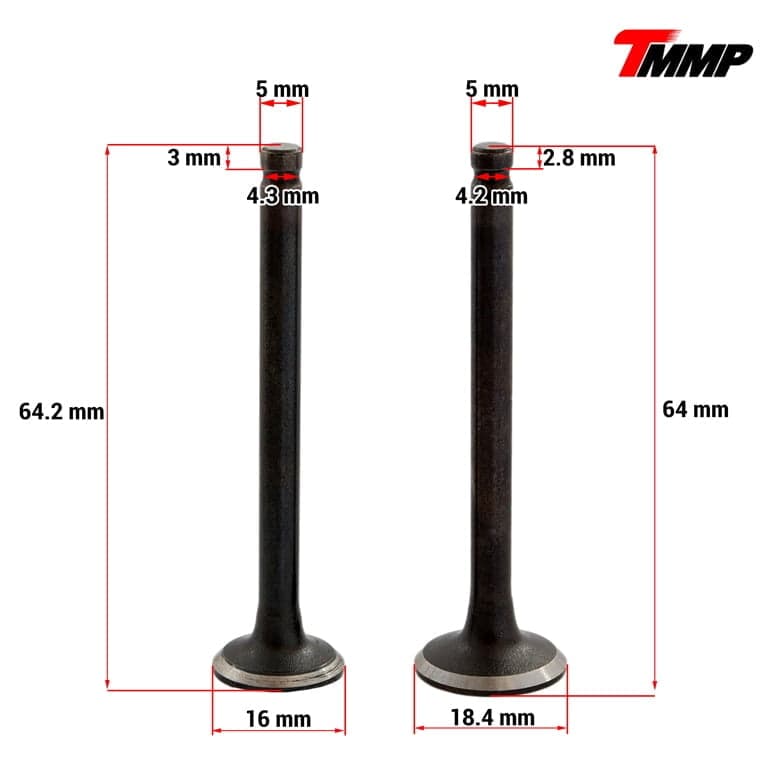 VENTILI GY6 50 60 80 100 64mm TMMP+ 2