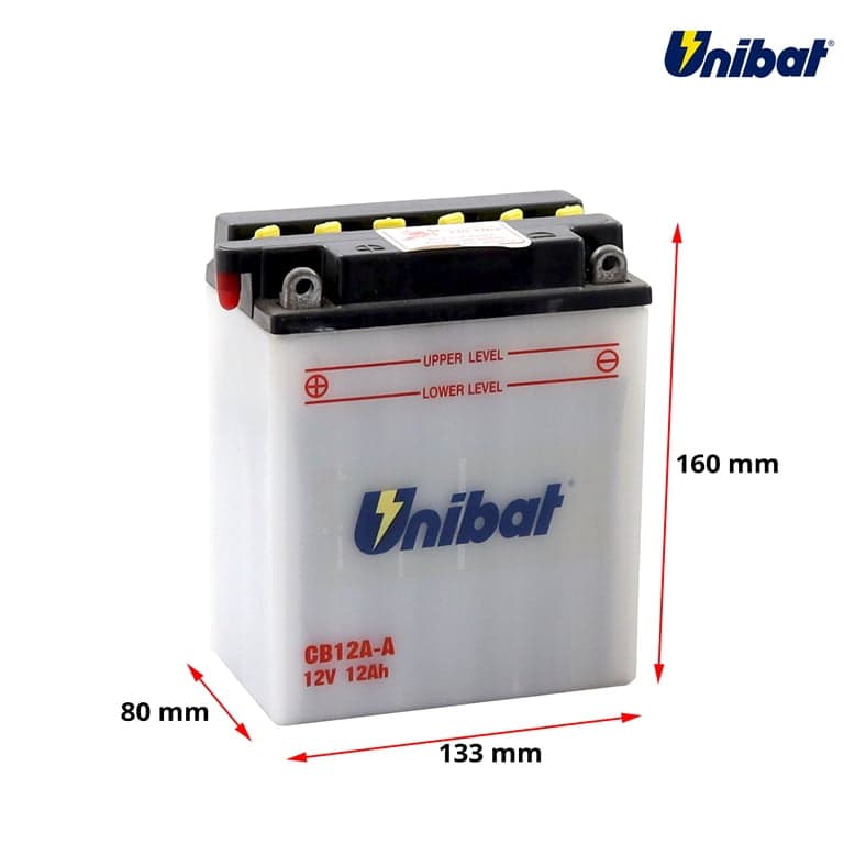 AKUMULATOR CB12A-A OBICEN  UNIBAT 2