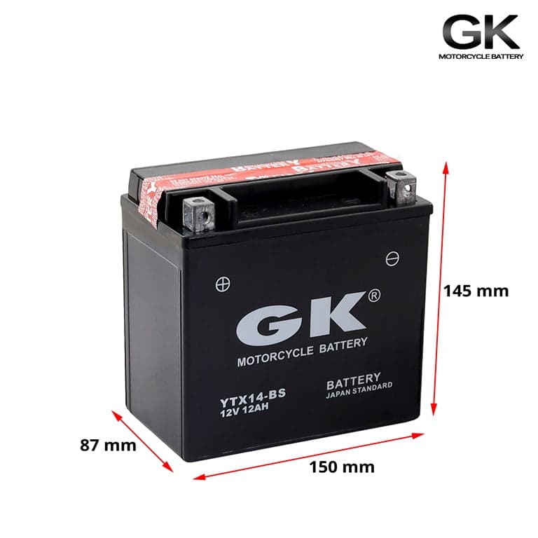 AKUMULATOR YTX14-BS MF GK 2