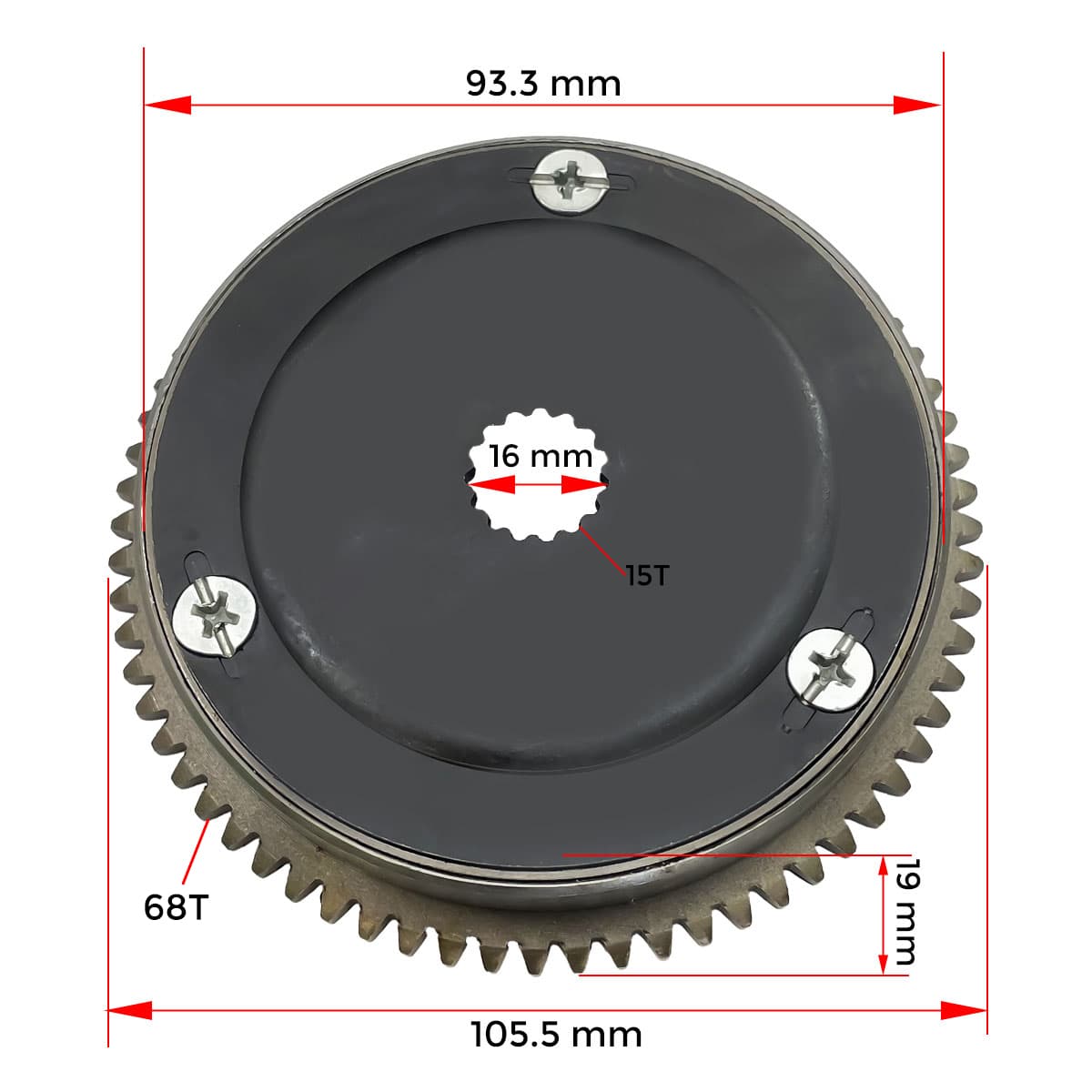 BENDEKS YAMAHA JOG90 V27 CPI 2T KIN 16mm TMMP* 5