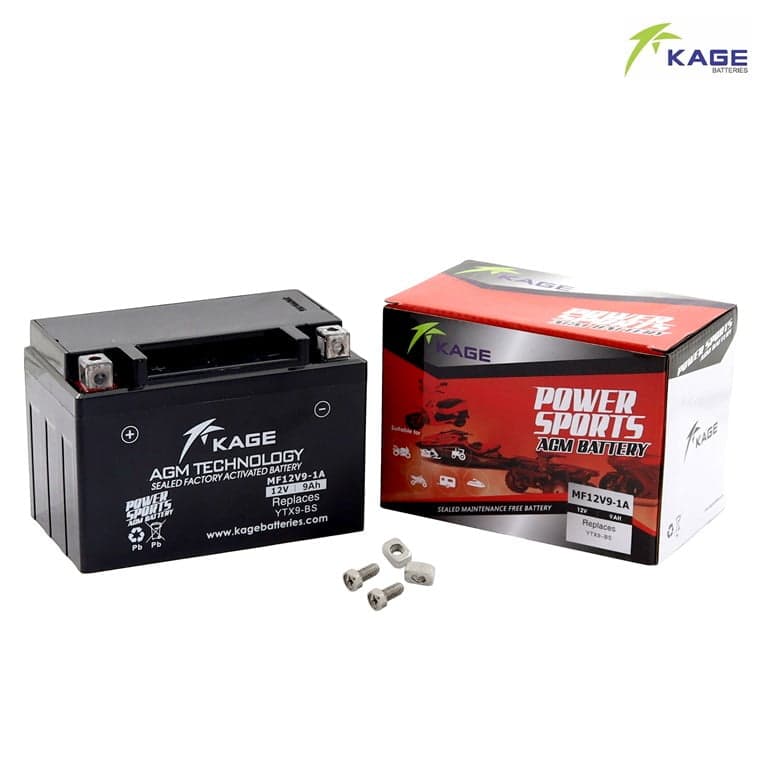 AKUMULATOR YTX9-BS BATERIJA SO GEL KAGE*