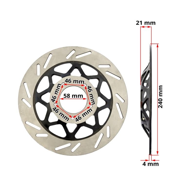 DISK PREDEN HONDA CG 125 150 LINKEN LIEN BANDAS+ 2