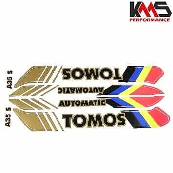 NALEPNICA TOMOS A35 NOV TIP KMS PERFORMANCE
