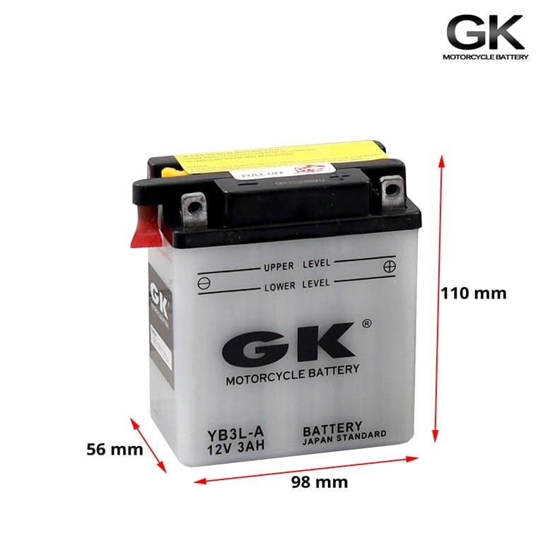 AKUMULATOR YB3L-A GK SO TUBA KISELINA 2