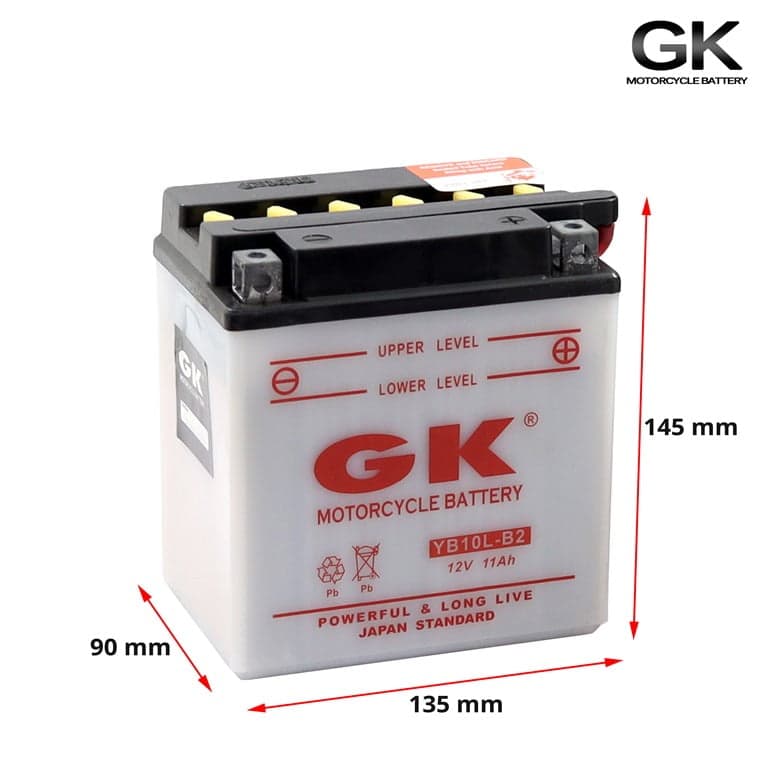 AKUMULATOR YB10L-B2 GK OBICEN 2