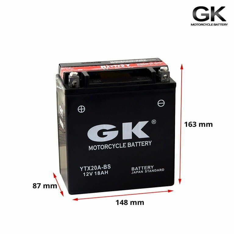 AKUMULATOR YTX20A-BS MF GK 2