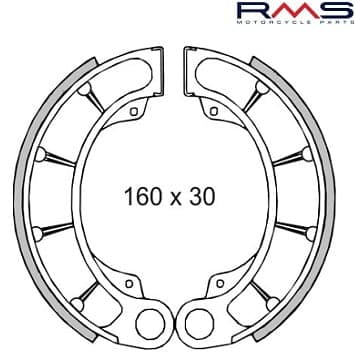 GURTNI HONDA PANTHEON 125 225120410 RMS ITALY 2
