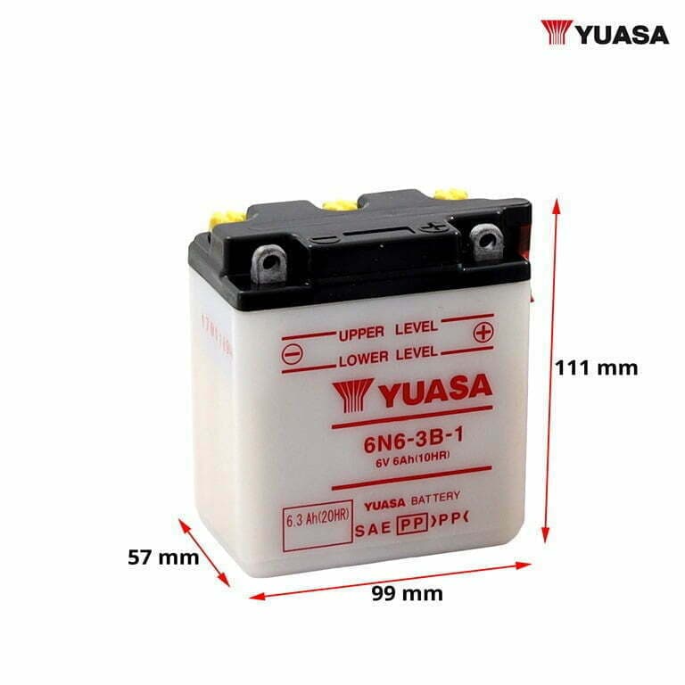 AKUMULATOR 6N6-3B-1 YUASA OBICEN 2