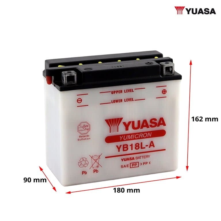 AKUMULATOR YB18L-A YUASA OBICEN 2