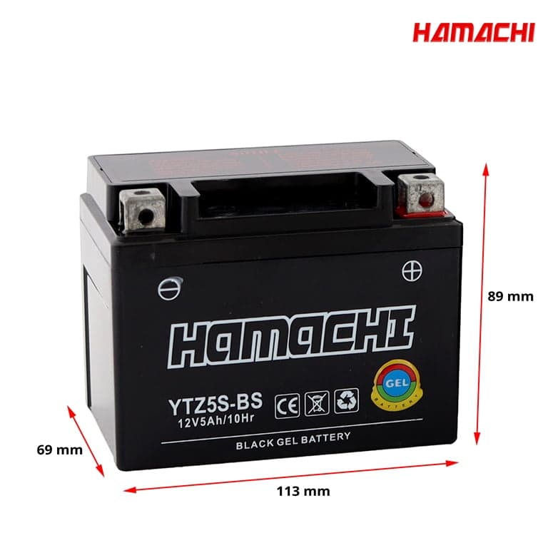 AKUMULATOR YTX5L-BS BATERIJA HAM* 2