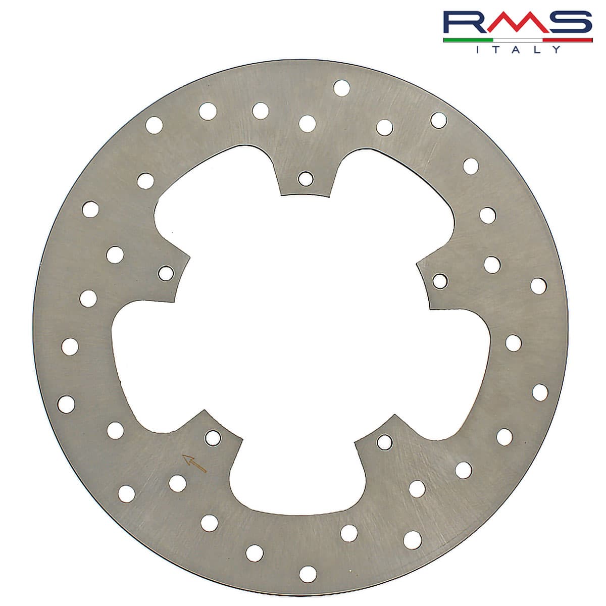 DISK PIAGGIO BEVERLY 125 250 300 500 260X125X4mm 5 STRAFA 225162080 RMS ITALY*