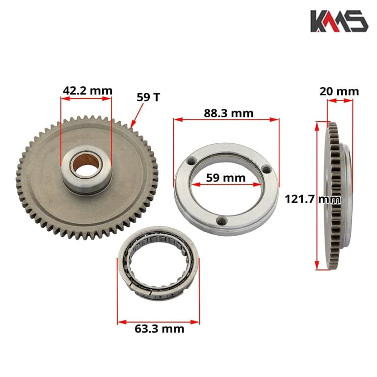 BENDEKS HONDA CH 250 CF 250 KMS** 4