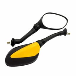 RETROVIZORI M8 CRNO ZOLTI*