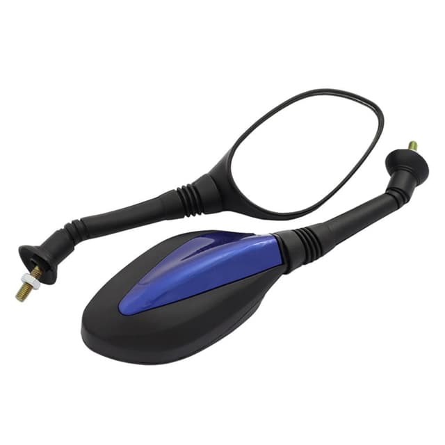 RETROVIZORI M8 CRNO PLAVI*