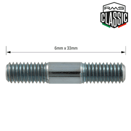 BREZON AUSPUH PIAGGIO VESPA FL L N R S SPECIAL SS PX PK SR 50 M6X33mm 121856000 RMS ITALY*