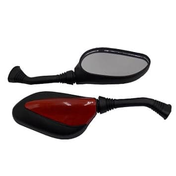 RETROVIZORI M8 CRNO CRVENI*