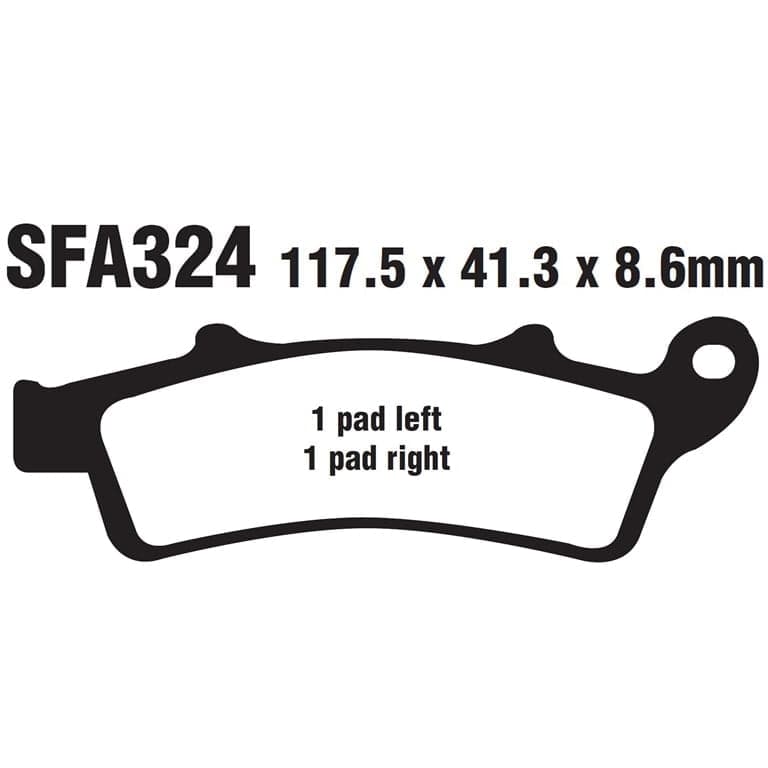 PLOCKI FA 324 8,4mm 6215037BS MHR SYNT MALOSSI* 2