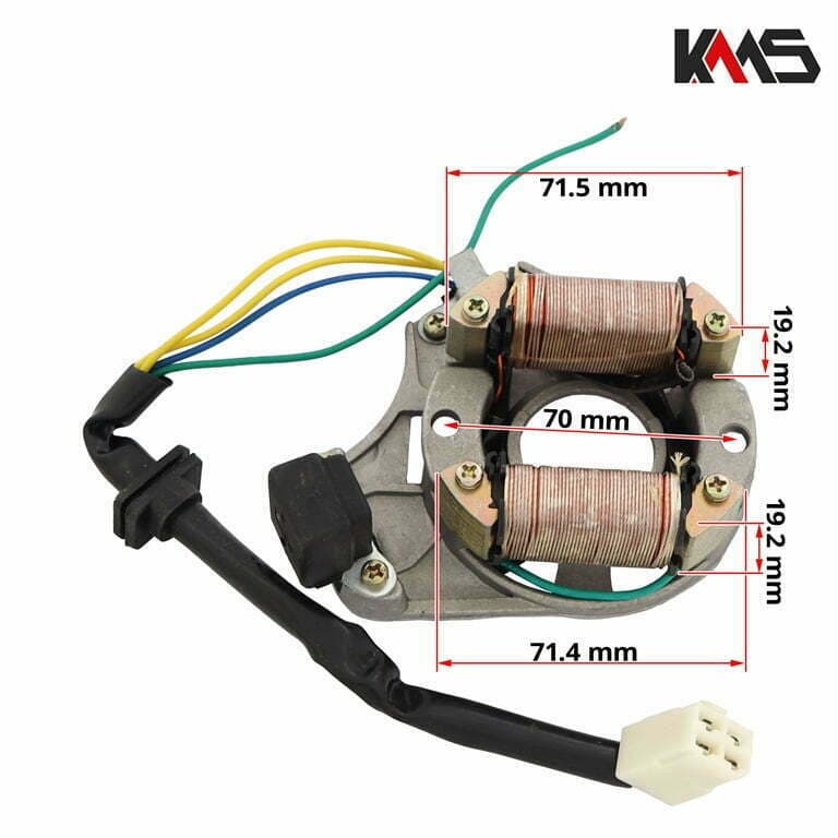 PALENJE ATV 110 DC LIFAN IP52FMI-B 2 WIDE COILS BEL+BEL KALEM KMS** 4