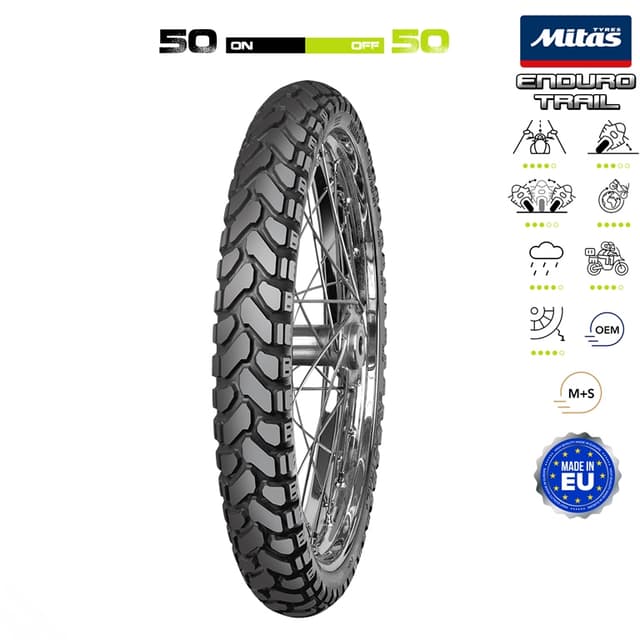 NAD. GUMA 90/90-21 3.00-21 54H TT/TL E-07 ENDURO TRAIL M+S MITAS*