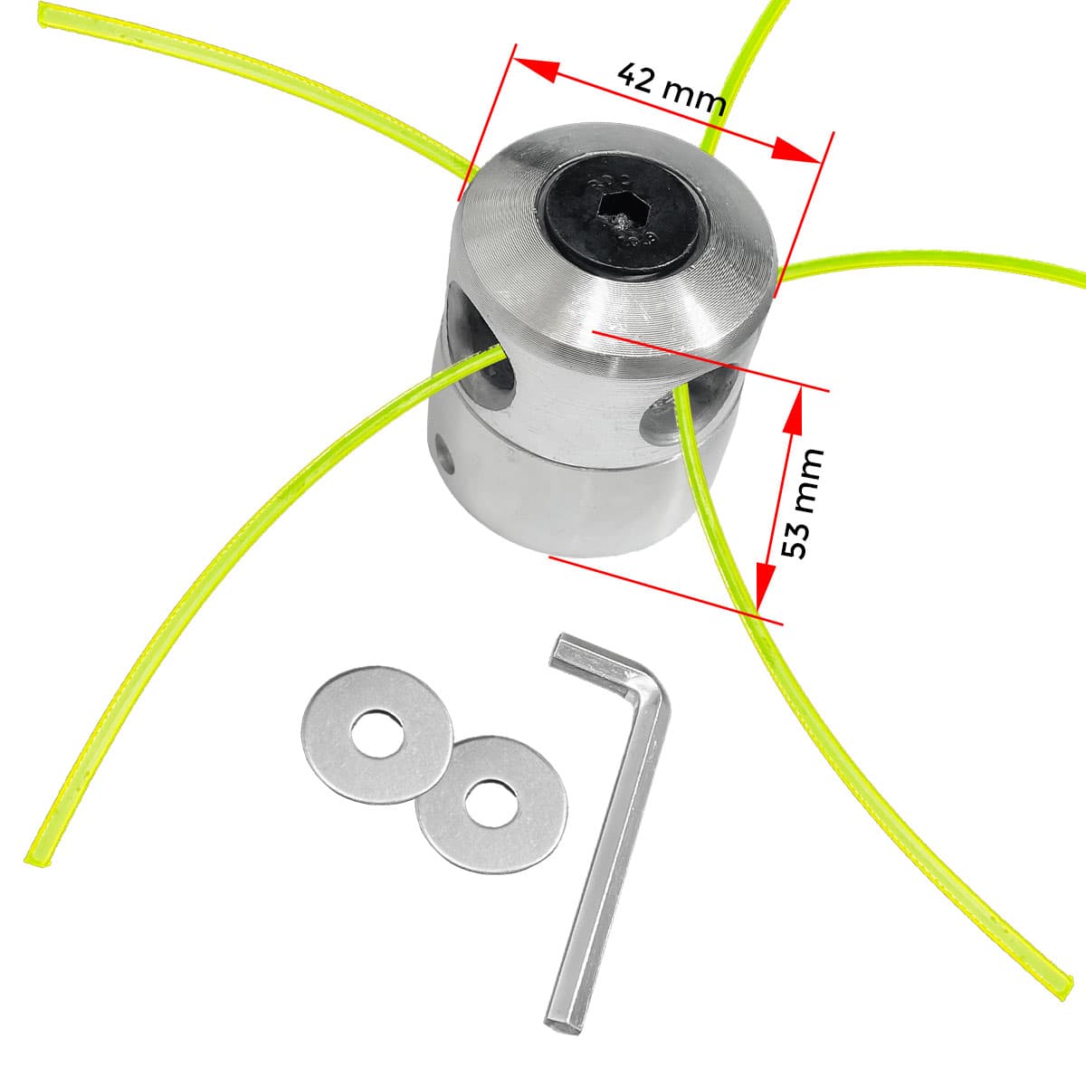 GLAVA TRIMER UNEVERZALNA ALUMINSKA F10mm CN* 2