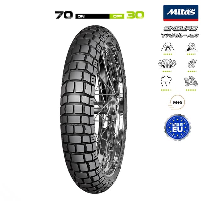 NAD. GUMA 120/70-19 120/70ZR19 60W TL/TT ENDURO TRAIL ADV MITAS*