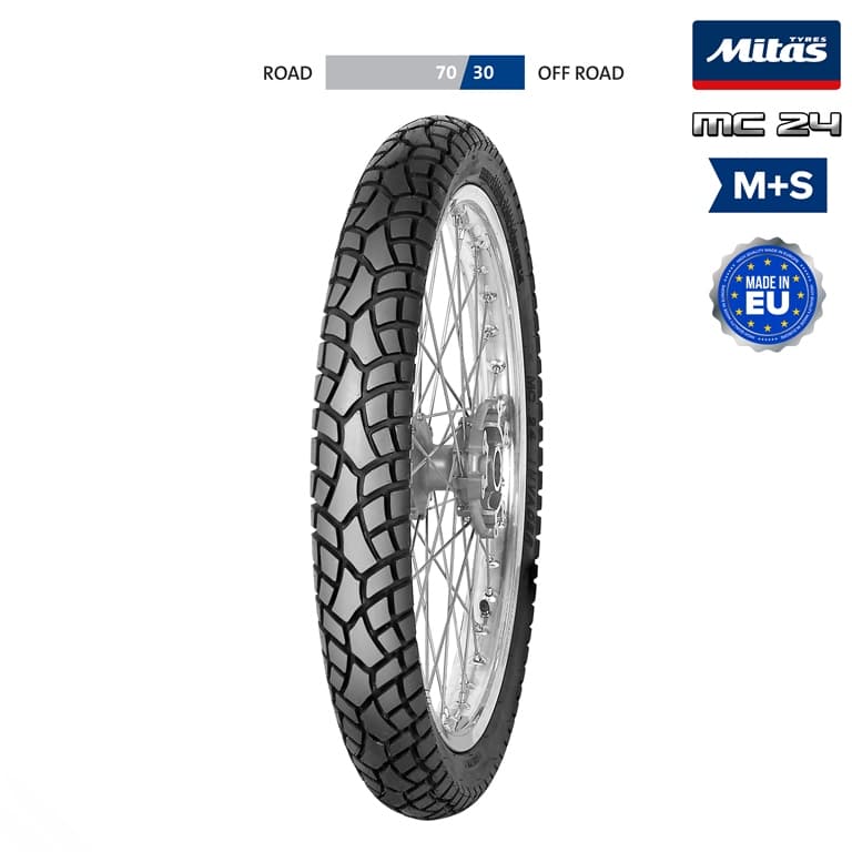 NAD. GUMA 90/90-21 54S TT MC24 M+S PREDNA MITAS*