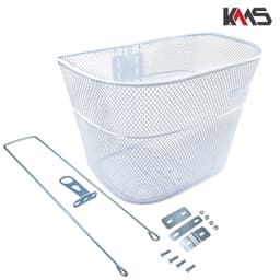 KORPA MTB PREDNA L BELA KMS*