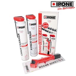 SPREJ IPONE X-TREM CHAIN ROAD ZA LANEC 750ml SET SO CLEANER CETKA*