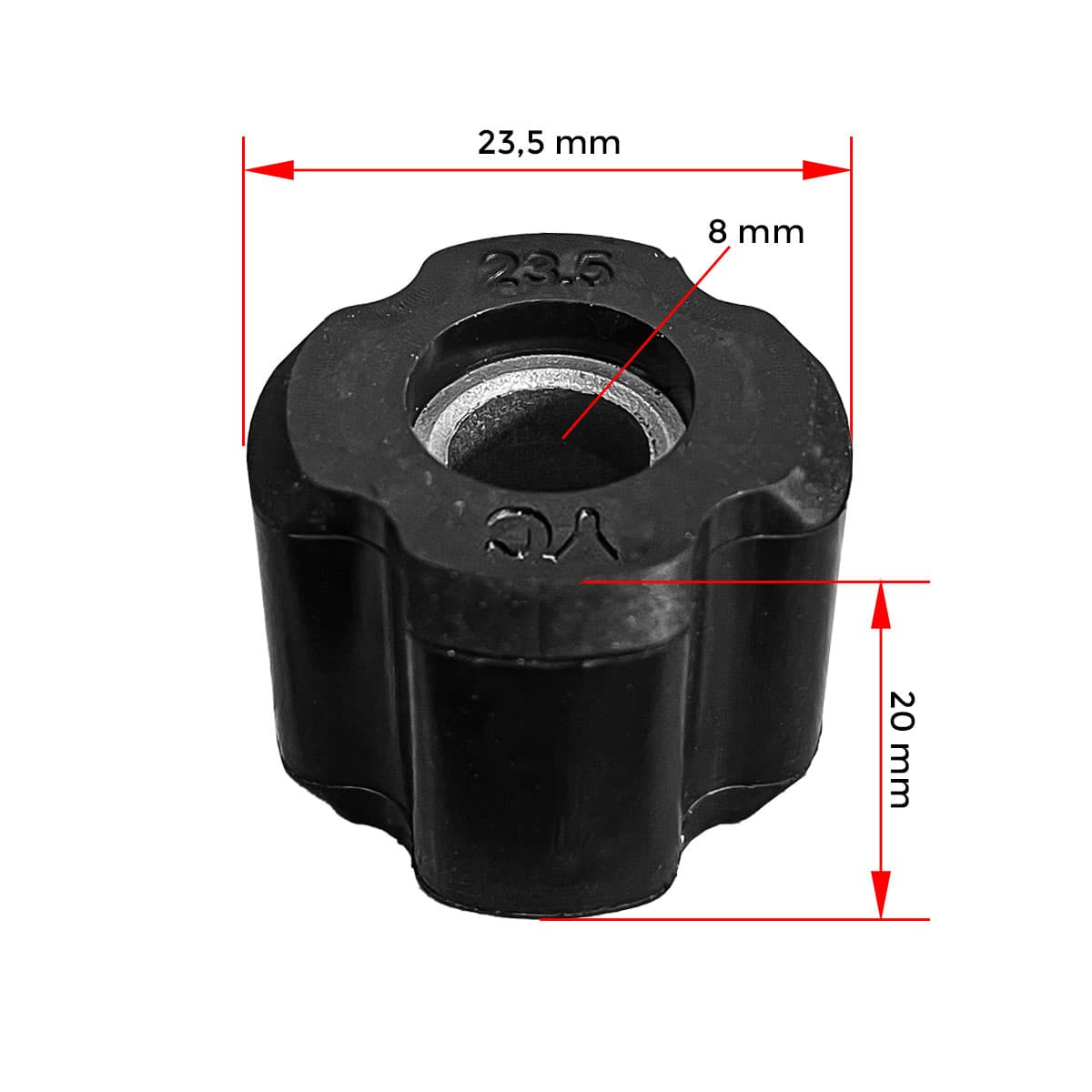 GUMICA ULOZAK KARDAN VILLAGER BC 1900 F23,5mm CEVKA 26mm CN 2