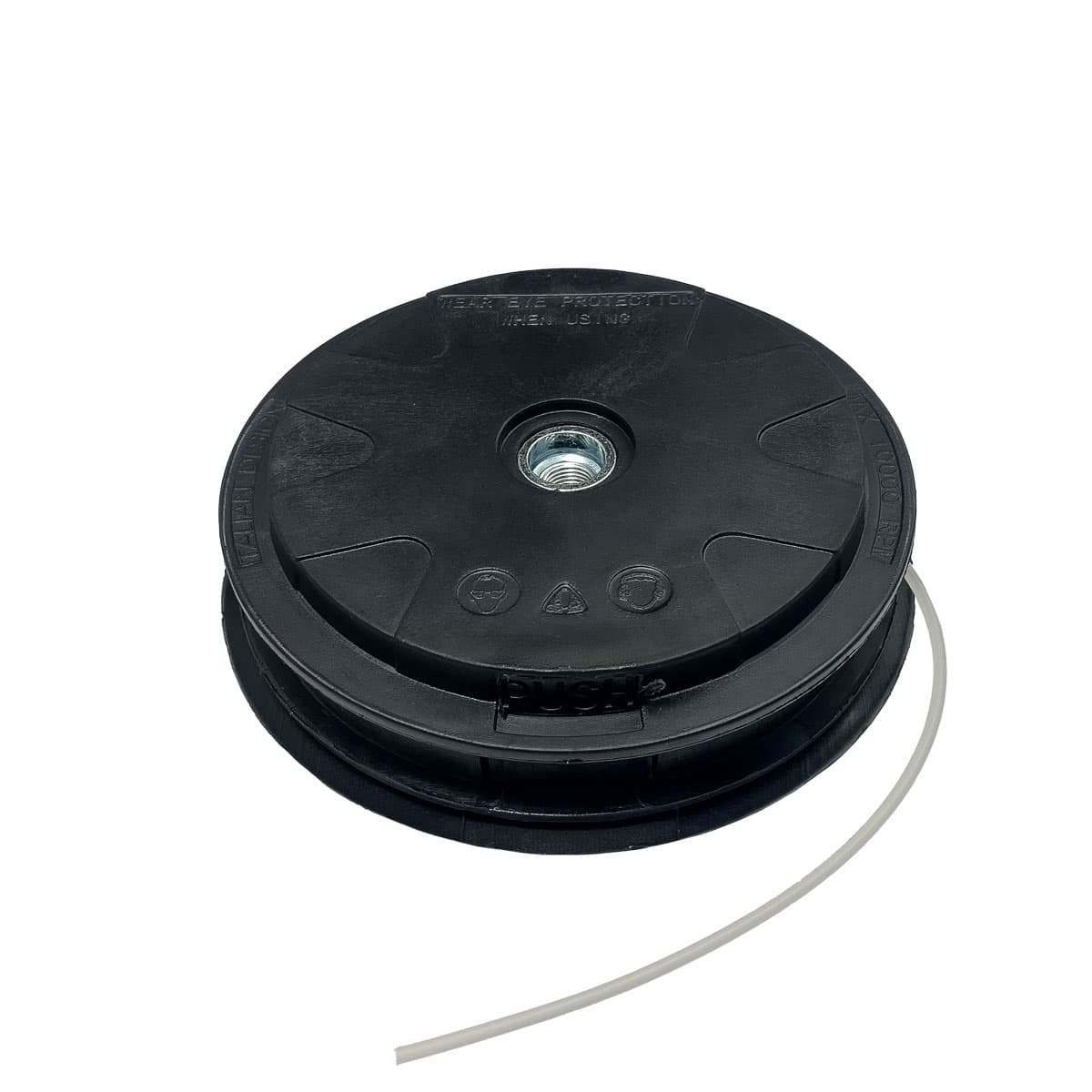 GLAVA TRIMER M10x1,25mm LHF F130mm PVC KAPACE ZELENO CN* 2