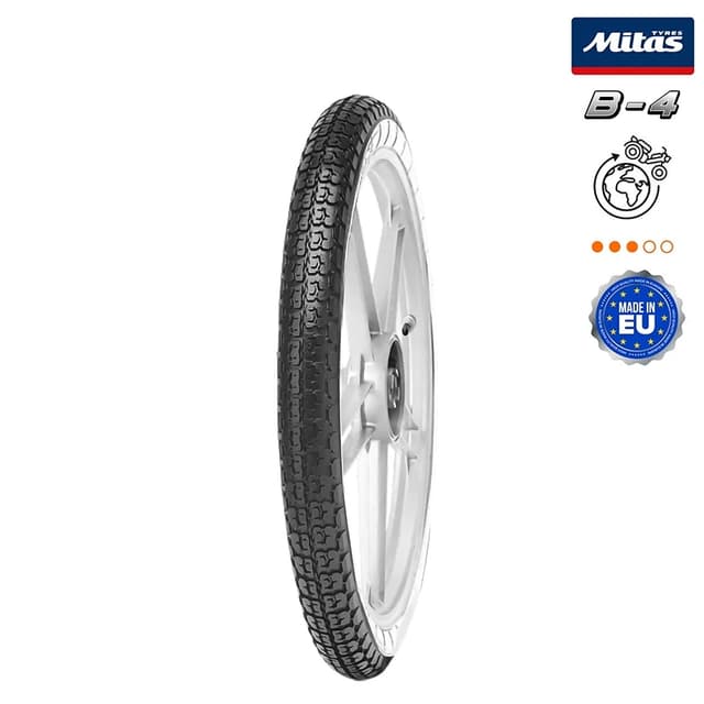 NAD. GUMA 2.25-17 2 1/4-17 39J B4 WHITE WALL MITAS NEW*