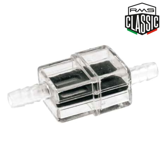FILTER BENZIN KOCKA PROZIREN SO CRNO 100607010 RMS ITALY