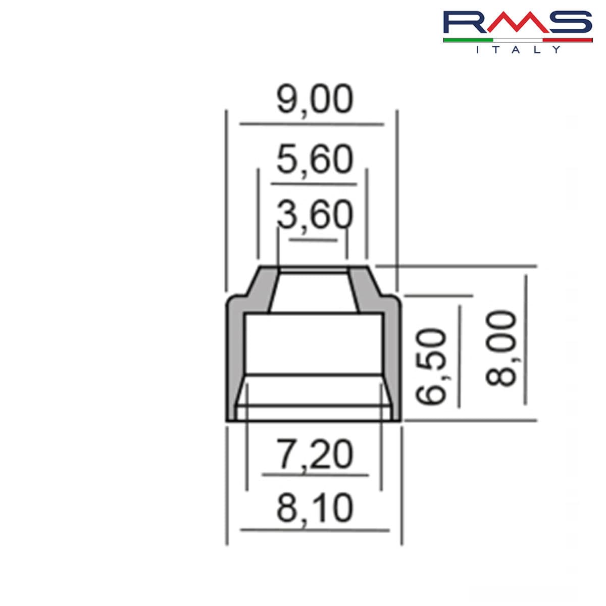 SEMERING VENTILI 100669320 RMS ITALY 2