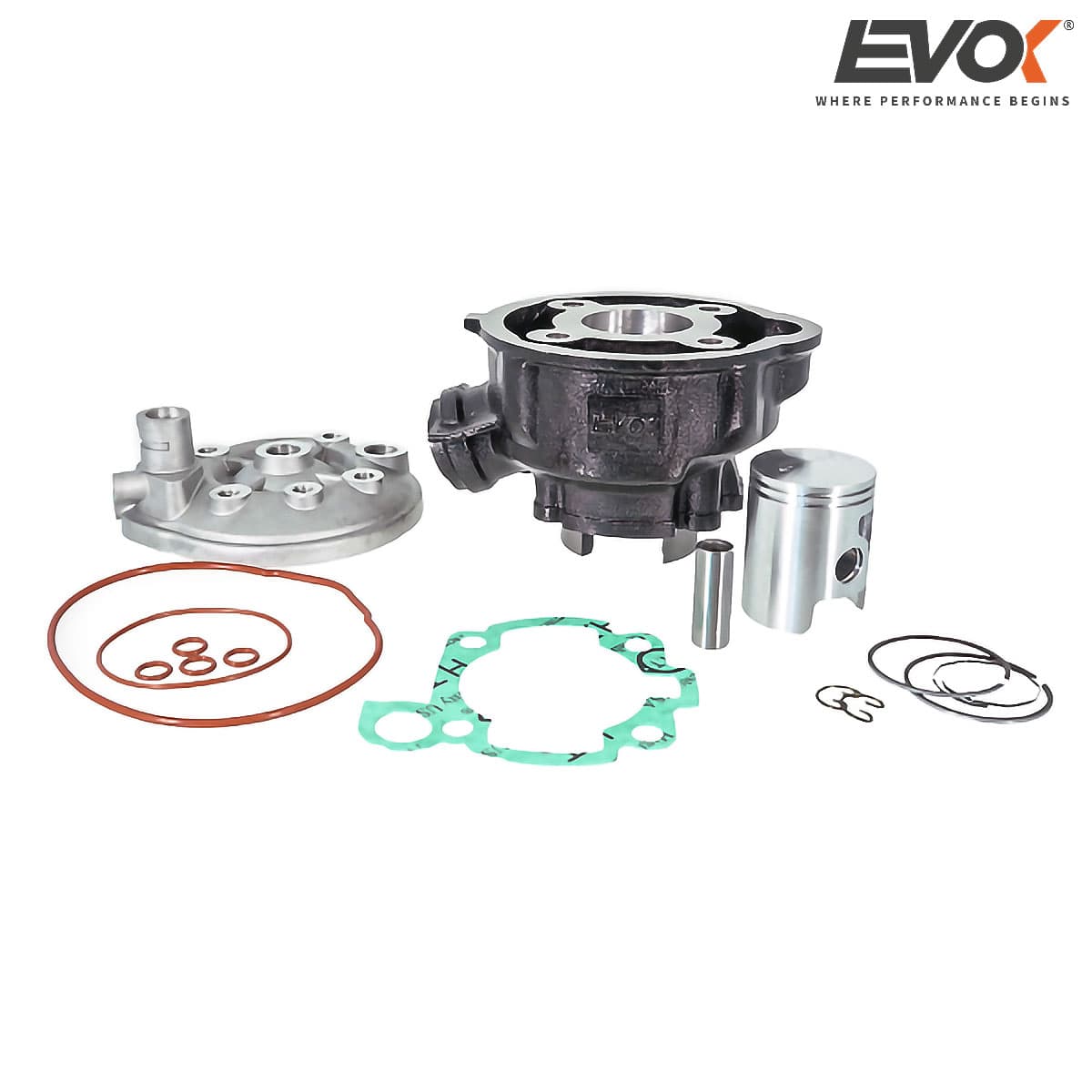 CILINDAR YAMAHA 50 AM6 AM 3 4 5 L/C 40,3X12mm 100081111 EVOK ITALY