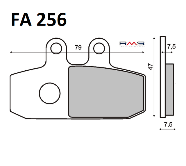 PLOCKI FA 256 APRILIA ATLANTIC 500 225100680 RMS ITALY