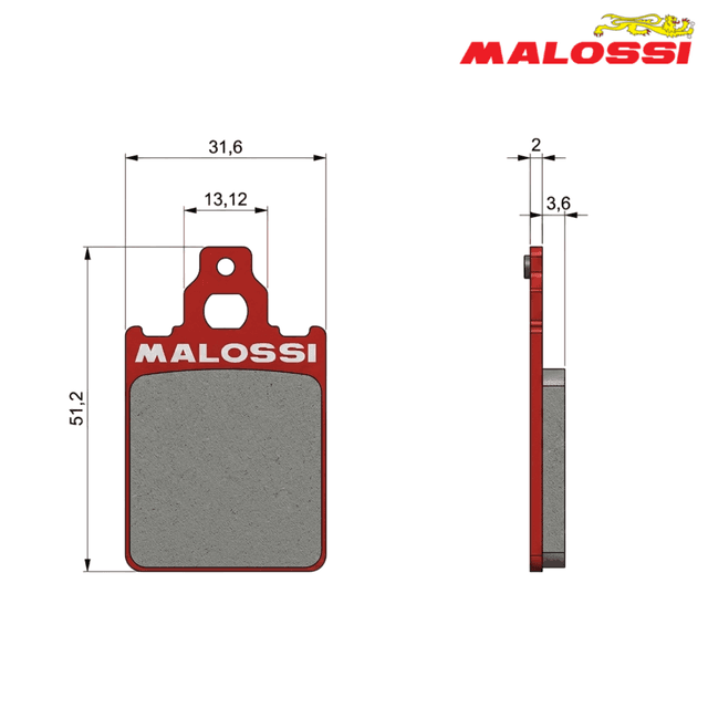 PLOCKI FA 186 5,6mm 6215047BR MHR MALOSSI*