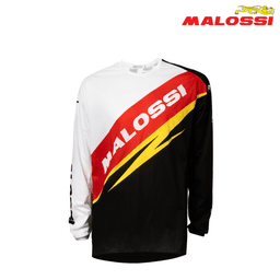 BLUZON CRN SO BELO ZOLTO CRVENO XL 4120032.B6 MALOSSI*