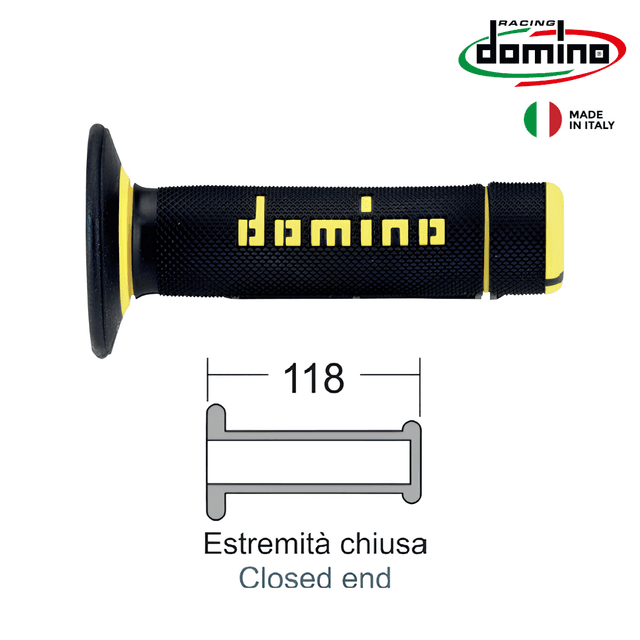 GUMICI RACKI DOMINO CRNI SO ZOLTO KROS 184160440 DOMINO ITALY