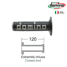 GUMICI RACKI DOMINO CRNO SO SIVO OFF ROAD 184161040 DOMINO ITALY