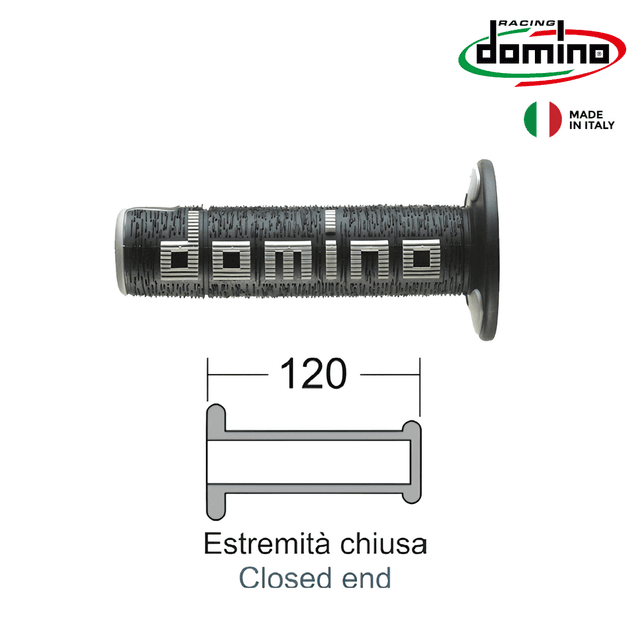 GUMICI RACKI DOMINO CRNO SO SIVO OFF ROAD 184161040 DOMINO ITALY