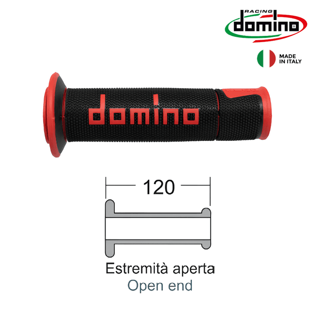 GUMICI RACKI DOMINO CRNO SO CRVENO ROAD 184161120 DOMINO ITALY