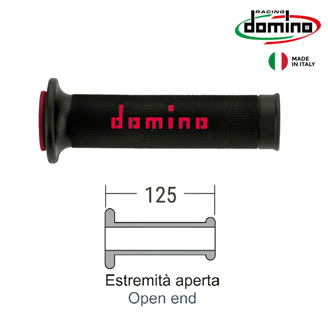GUMICI RACKI DOMINO CRNI SO CRVENO  ROAD 184170110 DOMINO ITALY