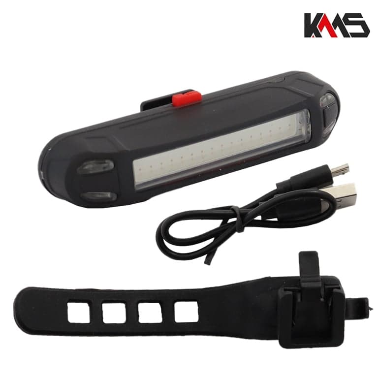SVETLO MTB LED USB PLAVO CRVENO POLICIJA 100 LUMENS KMS+
