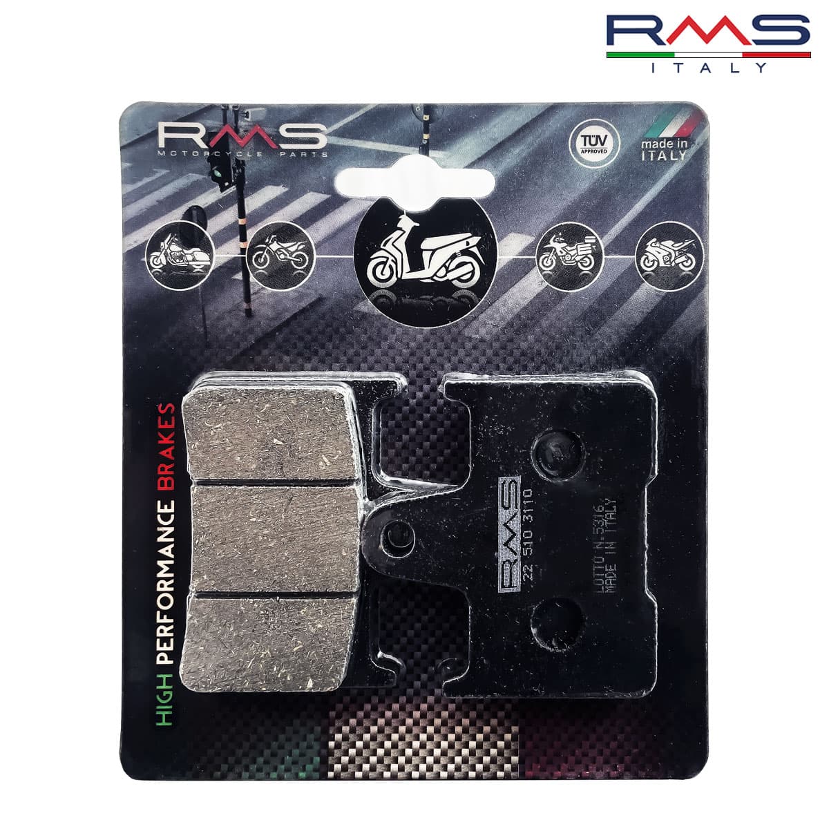 PLOCKI FA 254 225103110 NHC KEVLAR RMS ITALY