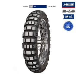 NAD. GUMA 120/90-17 64R TL E-09 ENDURO TRAIL XT+ DAKAR M+S MITAS*